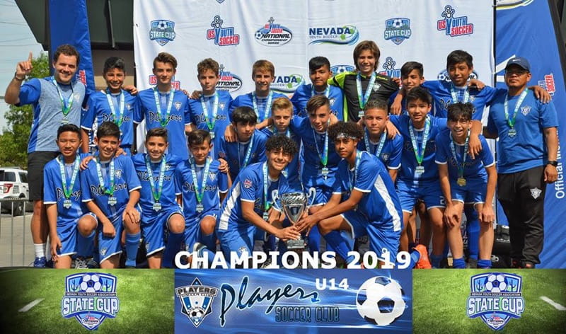 Players 05 Elite Boys won the 2019 Nevada State Championship!