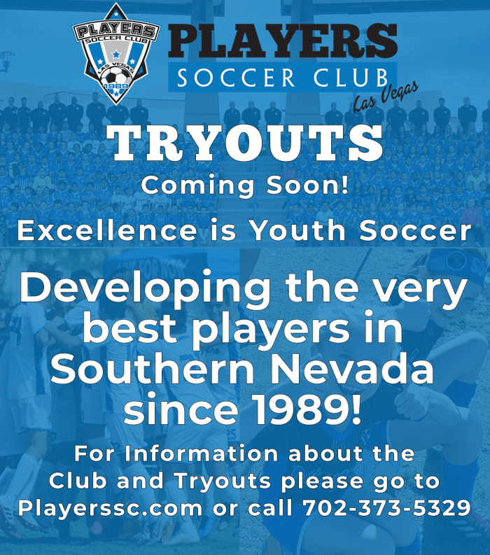 Las Vegas 2021 Soccer Tryouts