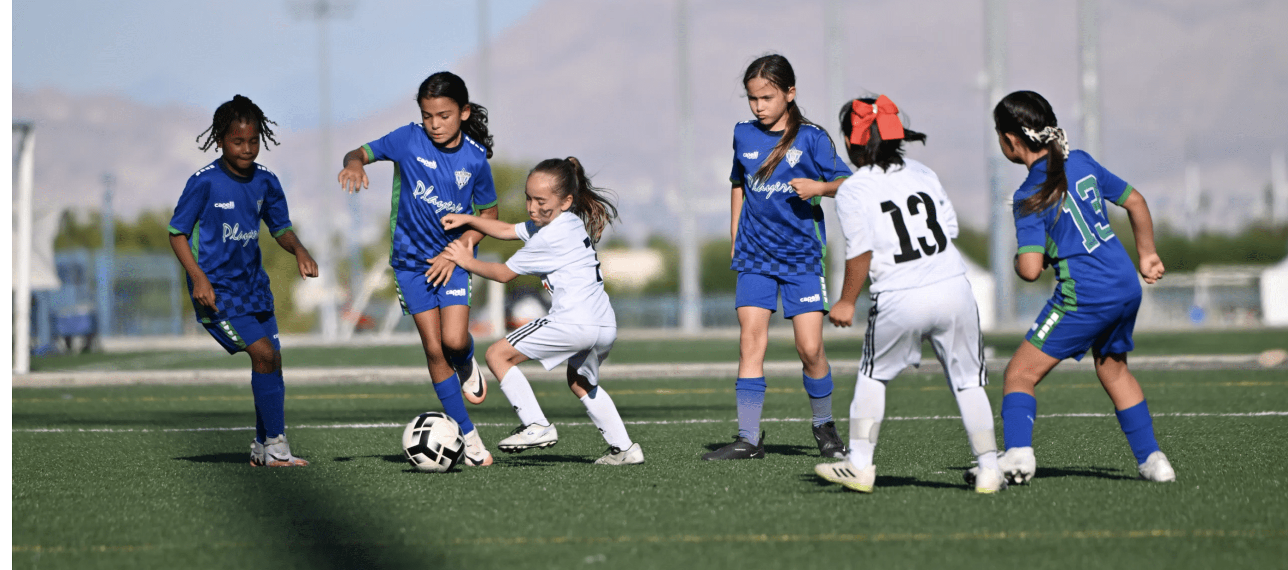 Players Soccer Club competitive team in action